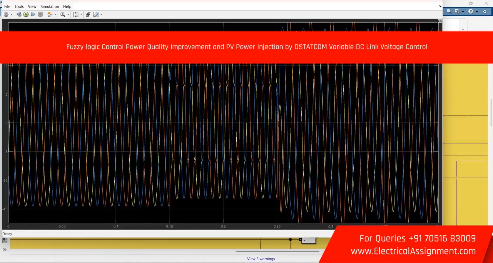 Fuzzy logic Control Power Quality Improvement and PV Power Injection by DSTATCOM Variable DC Link Voltage Control screenshot 4